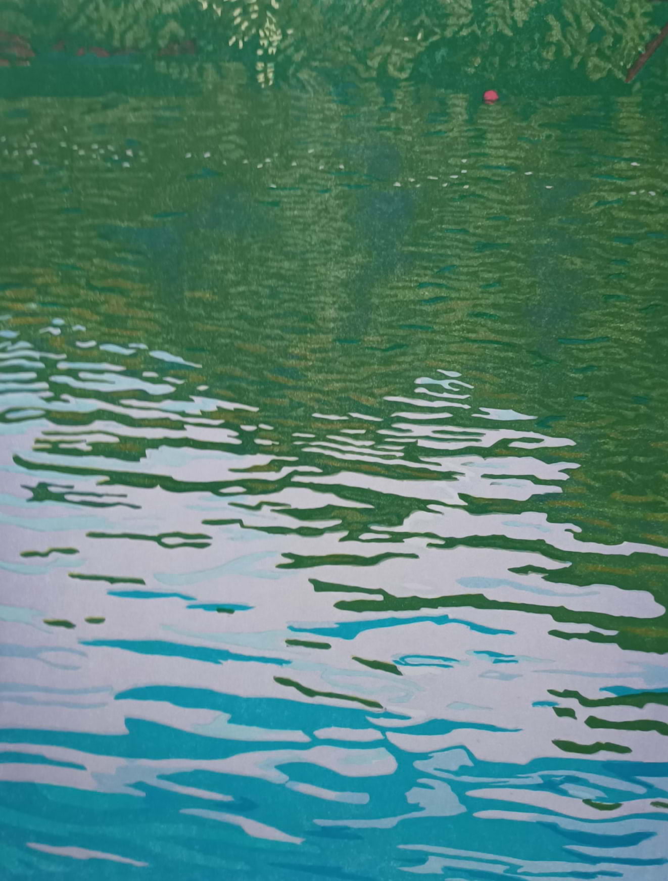 Jöran Modéer - Vatten och sten, måleri