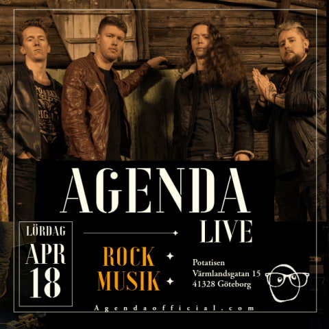 Agenda - live p&aring; Potatisen - rockkv&auml;ll