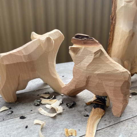 T&auml;ljkurs &ndash; skapa i tr&auml; med kniv och koncentration