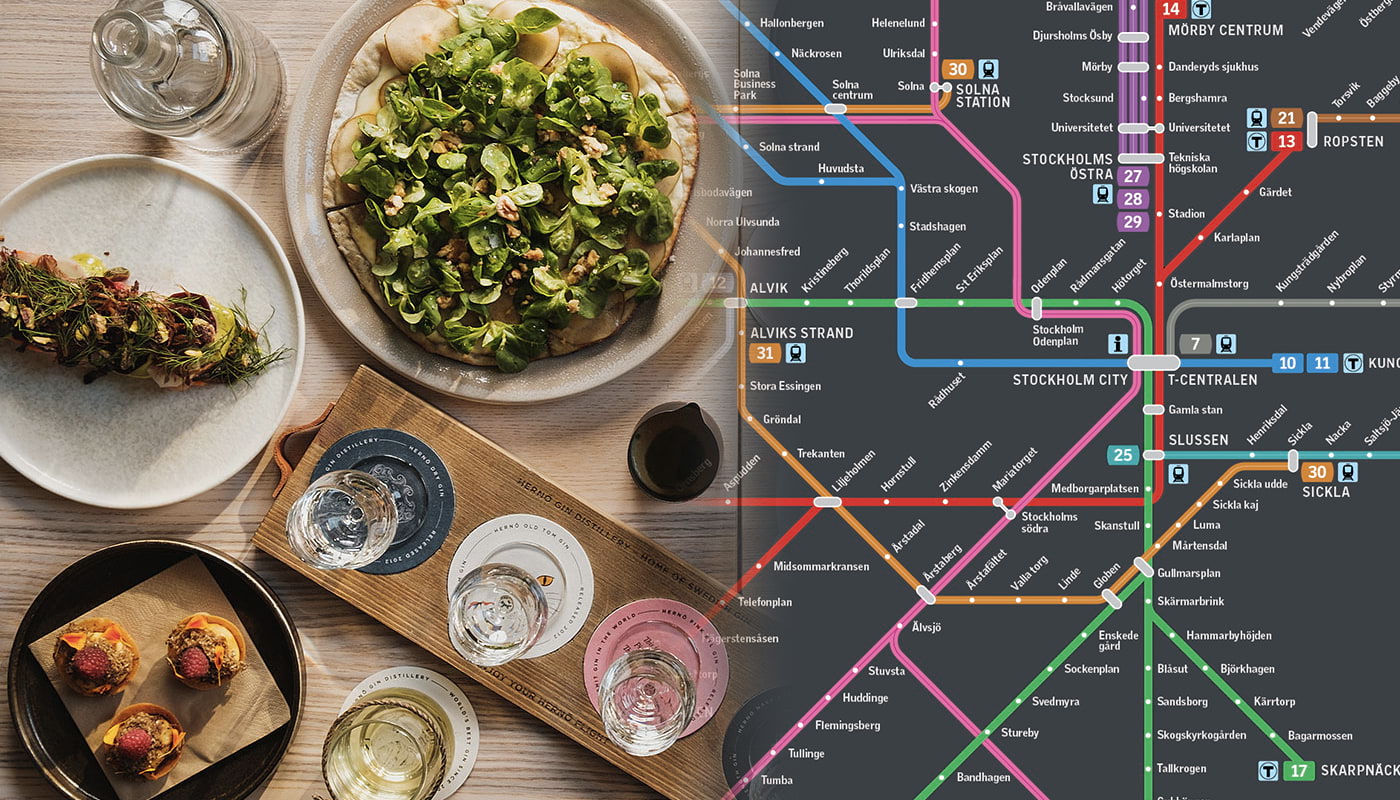 Hitta restauranger längs tunnelbanan – Thatsup släpper ny sökfunktion