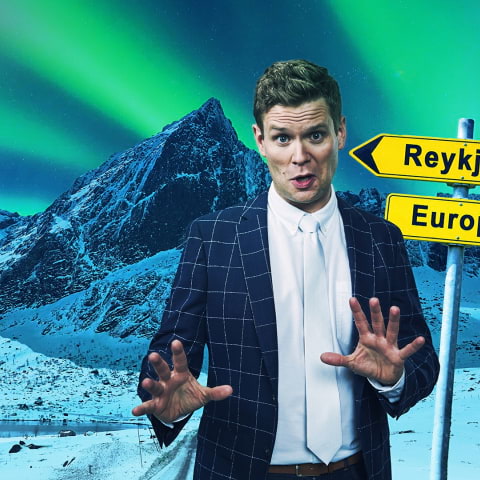 Isl&auml;ndska komikern Ari Eldj&aacute;rn till Stockholm