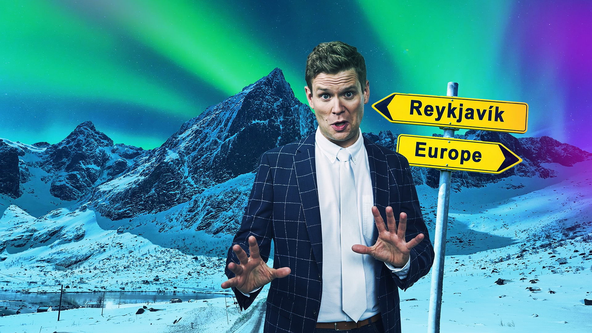 Isl&auml;ndska komikern Ari Eldj&aacute;rn till Stockholm