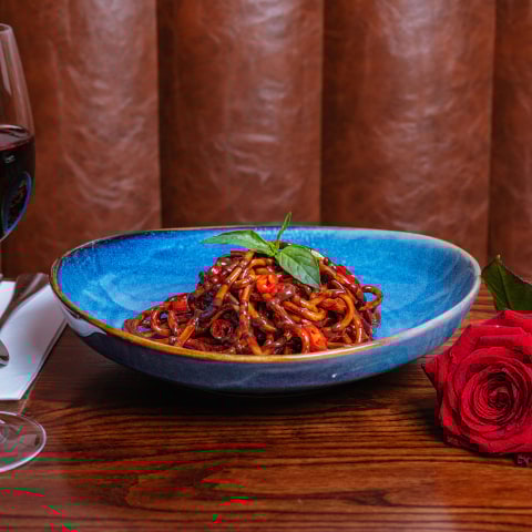 Treat your valentine to a one-of-a-kind chocolate pasta dish at 27 Old Compton Street