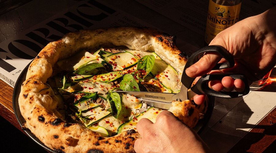 Play Rock, Paper, Scissor to slash your Forbici pizza bill in half