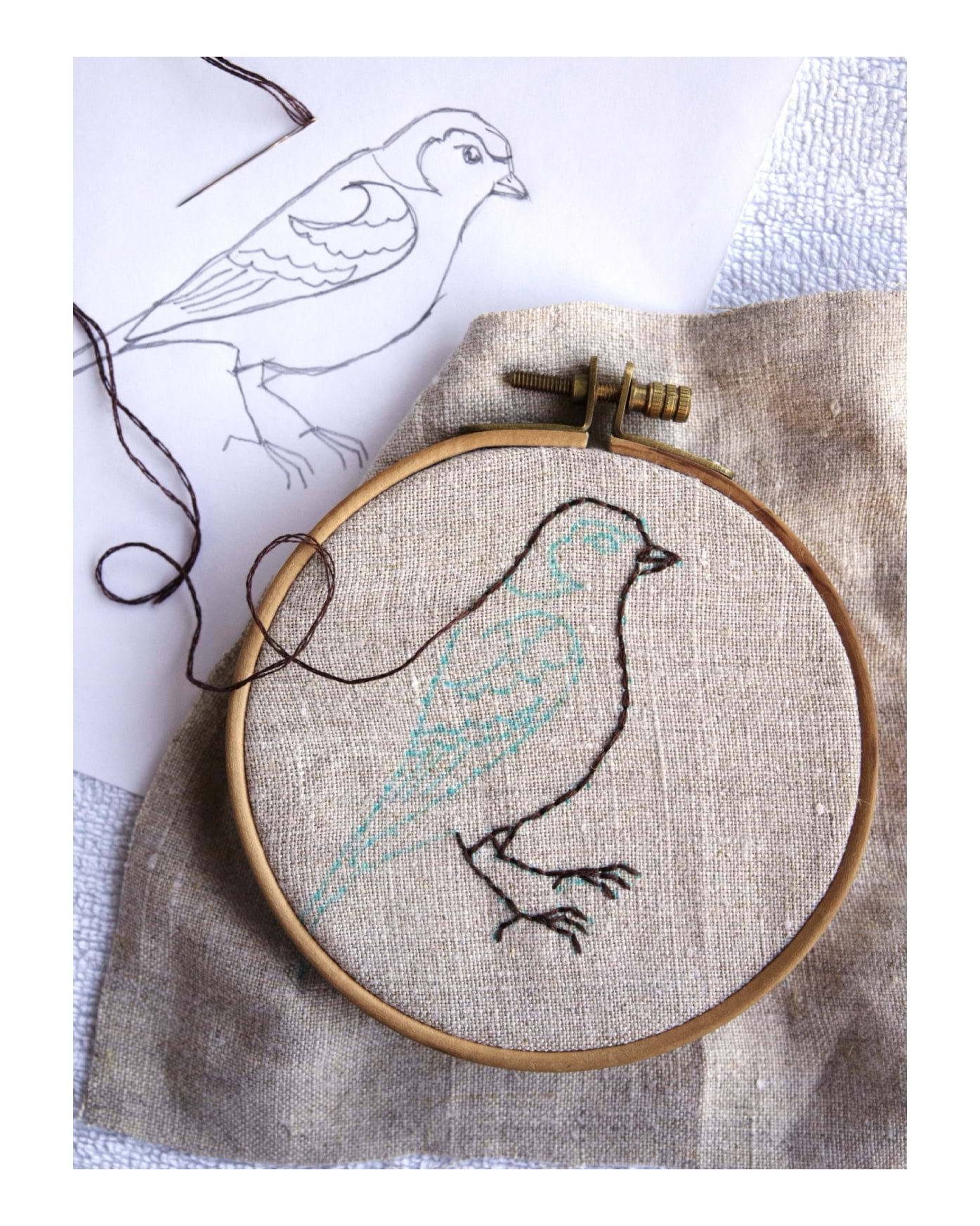 Introduktion till Fritt broderi med Alicia Sivertsson