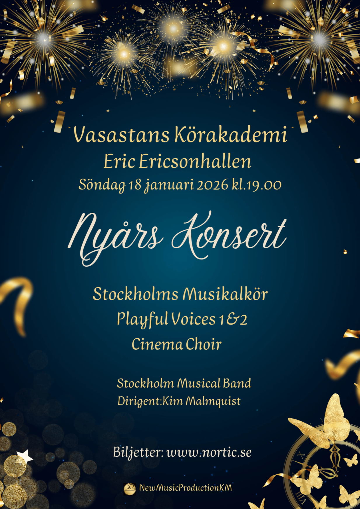 Ny&aring;rskonsert med Vasastans k&ouml;rakademi