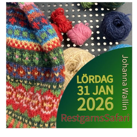 Restgarnssafari med Johanna Wallin