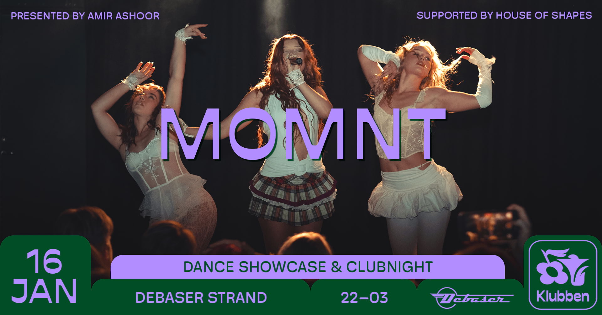 MOMNT p&aring; Debaser Klubben