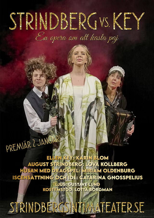 Strindberg vs Key på Strindbergs Intima Teater