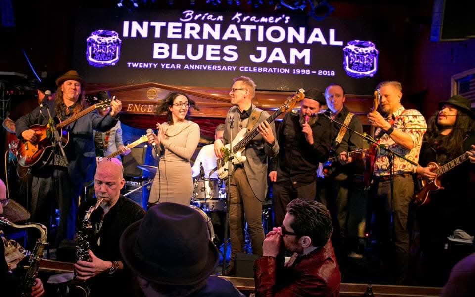 Brian Kramers internationella bluesjam