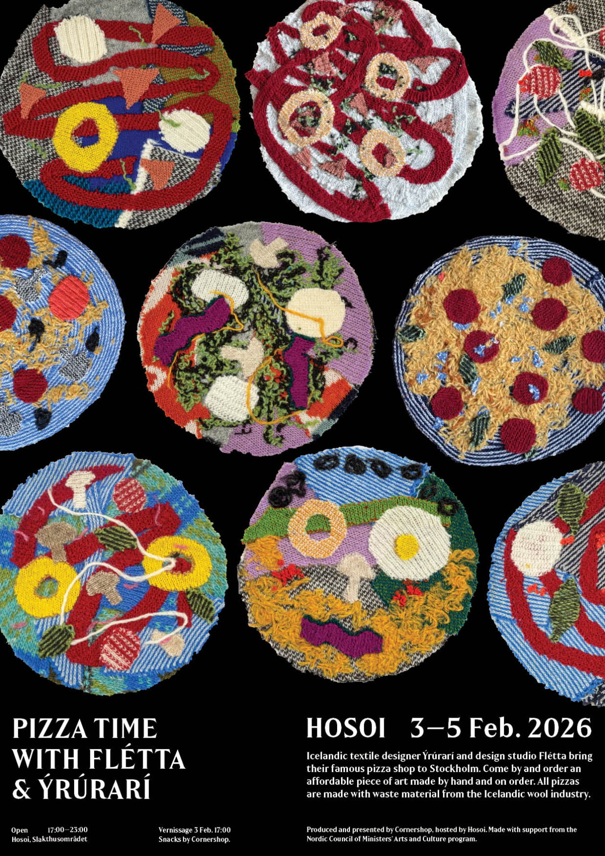 Pizza Time with Ýrúrarí & Flétta