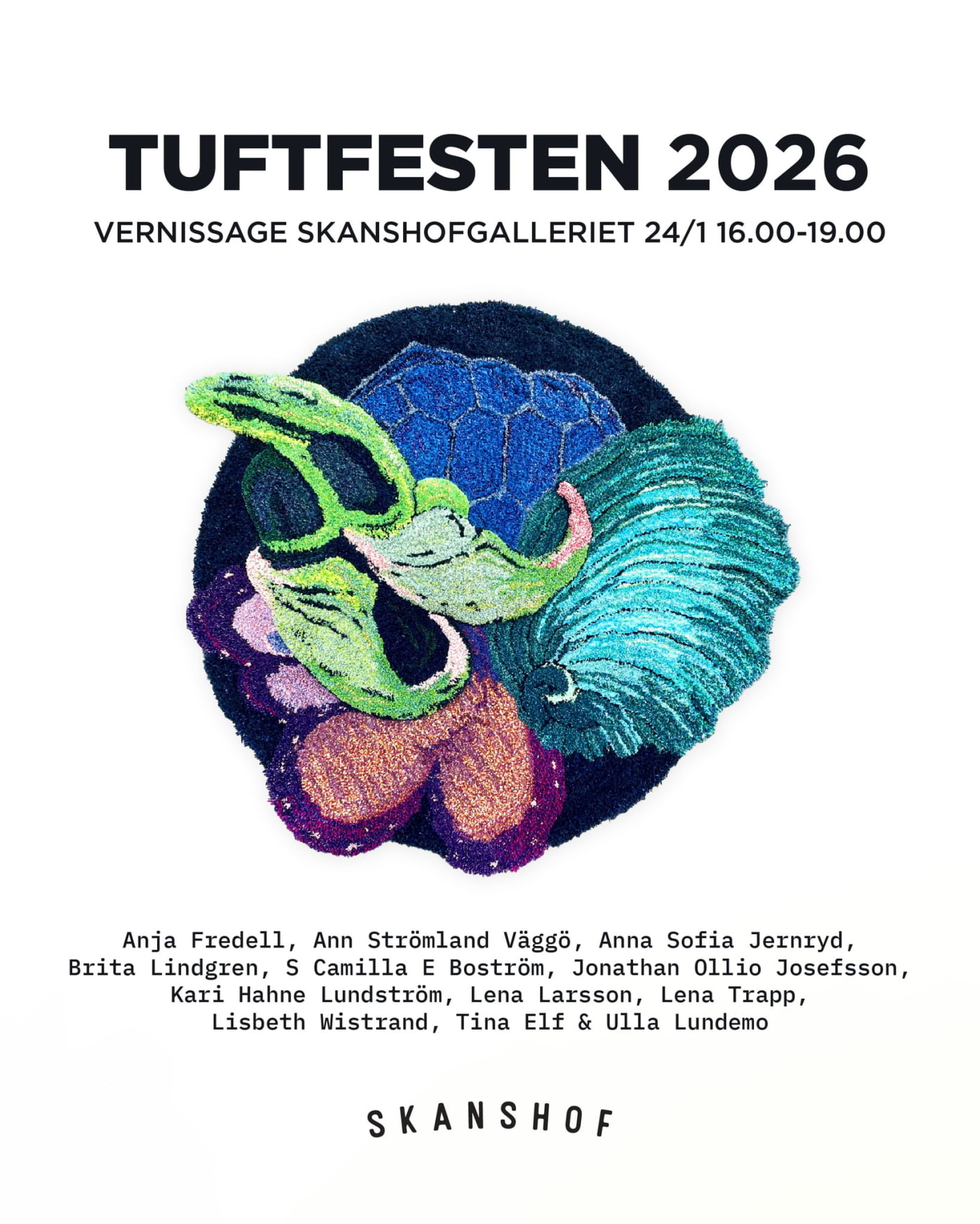 Vernissage: Tuftfesten 2026