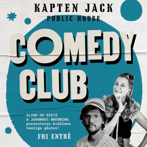 Kapten Jack lyser upp vintern med standup och quiz