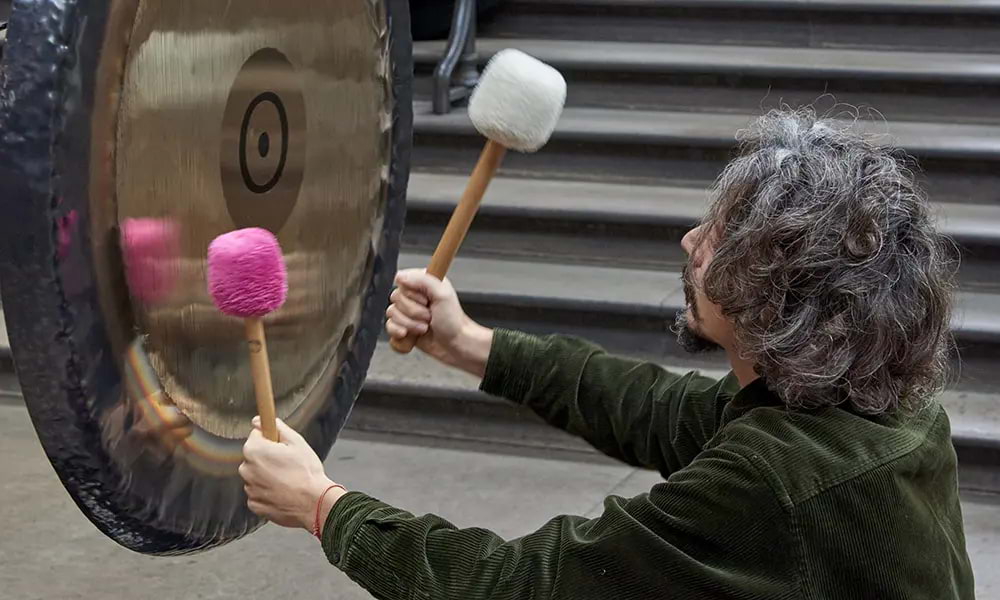 Start your day with yoga and a gong bath at the Natural History Museum
