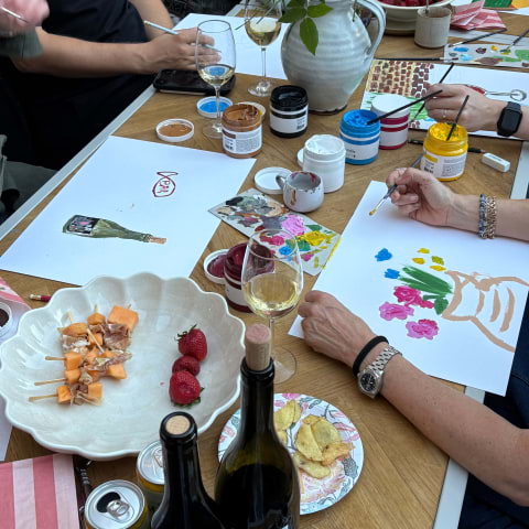 Sip'n'paint p&aring; Grandpa i G&ouml;teborg