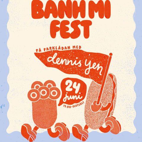 Banh mi-fest med Dennis Yen p&aring; Parkl&aring;dan