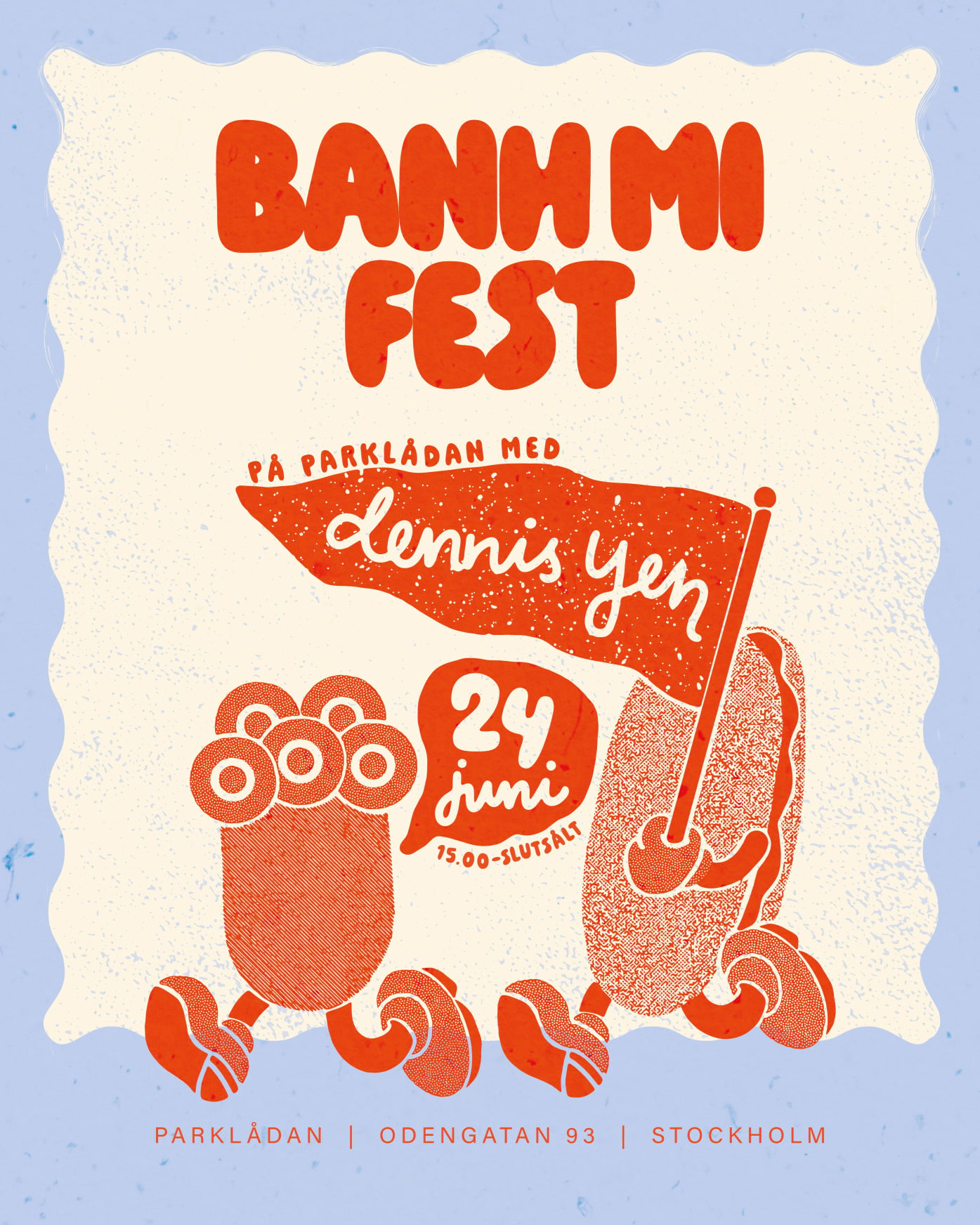 Banh mi-fest med Dennis Yen p&aring; Parkl&aring;dan