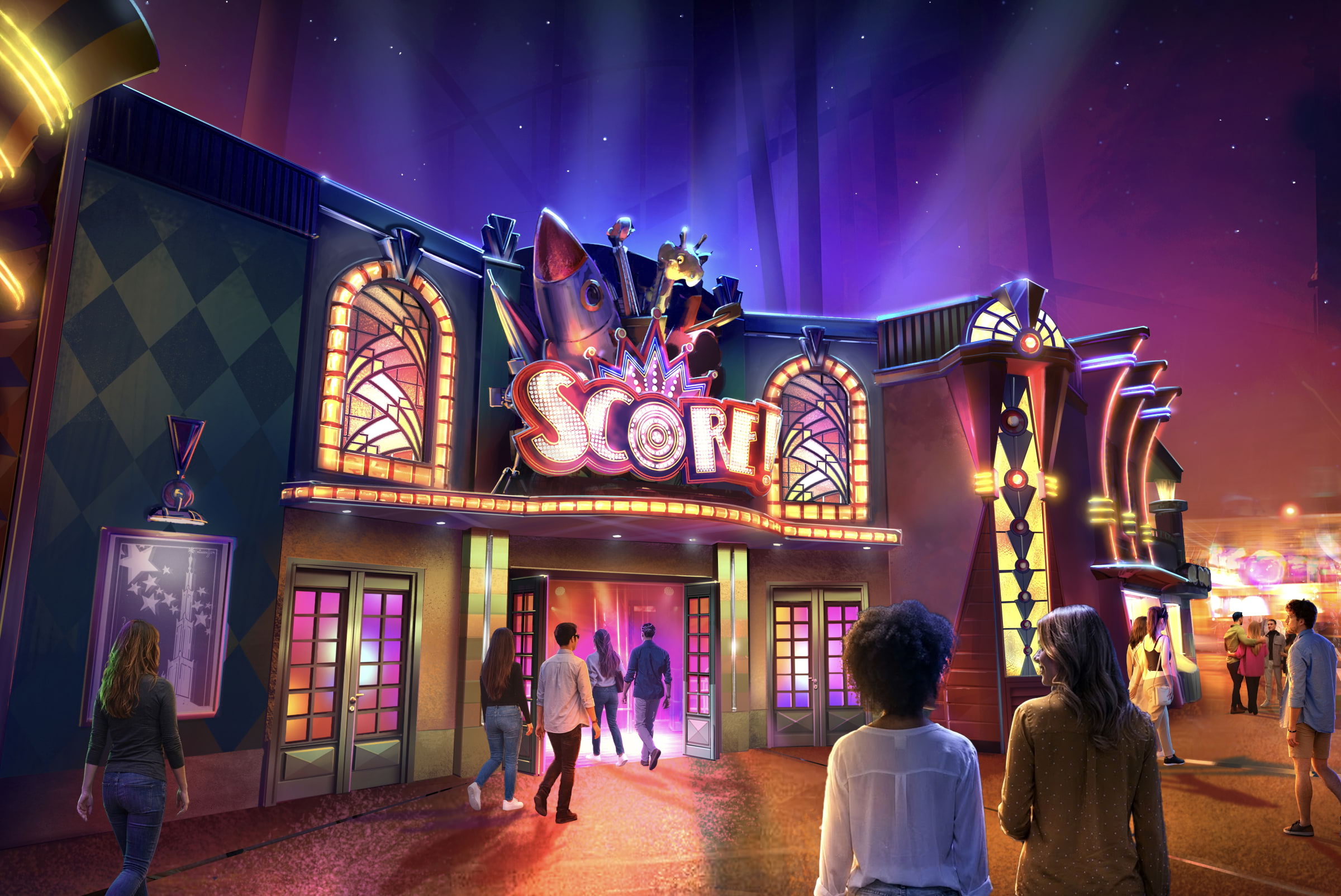 Gröna Lund öppnar SCORE! – ny interaktiv attraktion