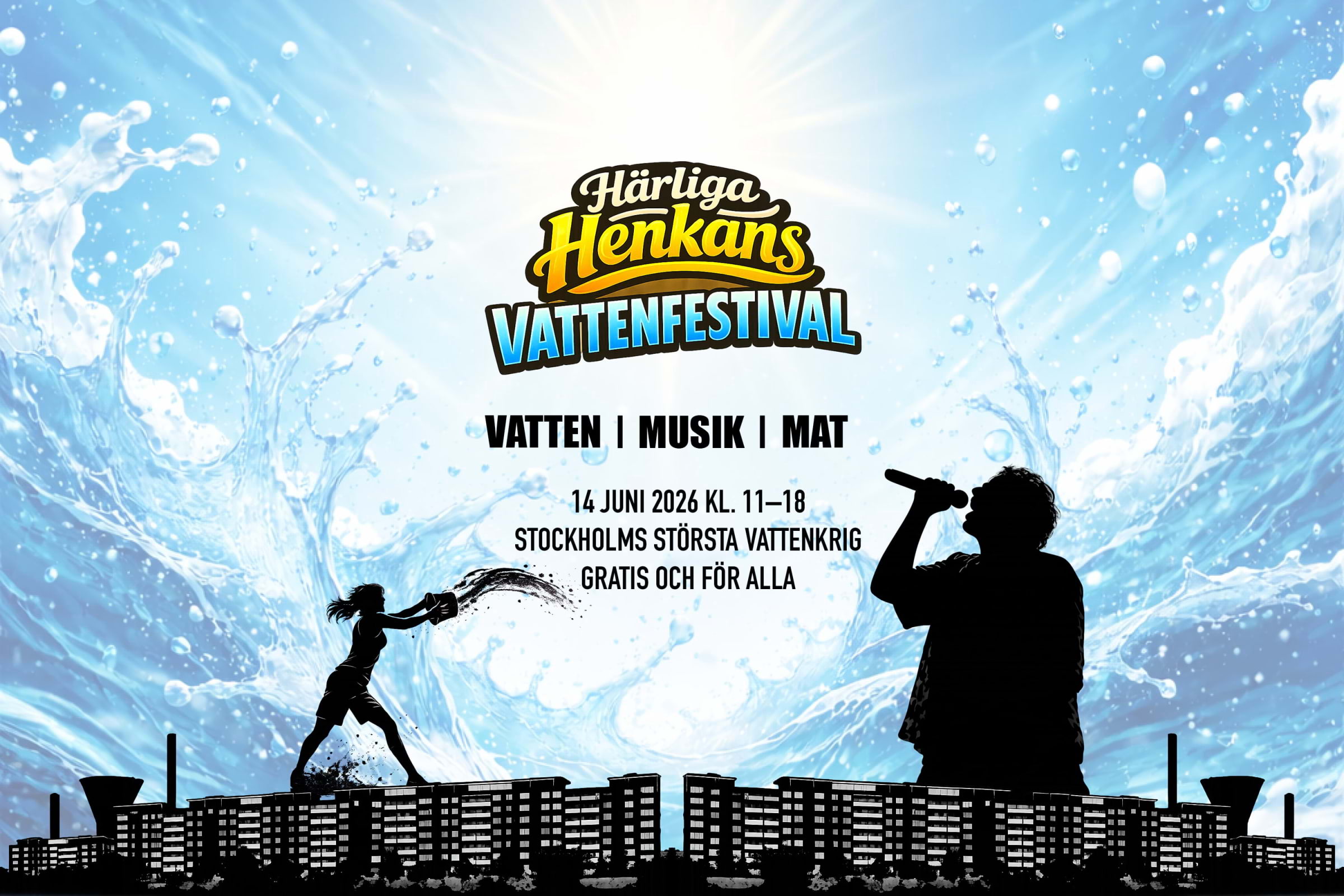 Härliga Henkans vattenfestival