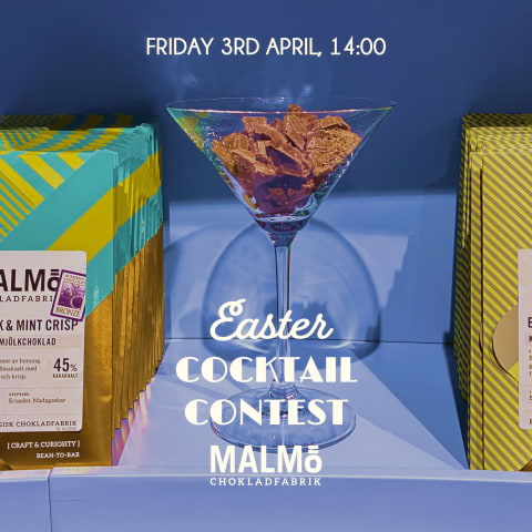 Cocktailt&auml;vling med p&aring;sktema p&aring; Malm&ouml; Chokladfabrik