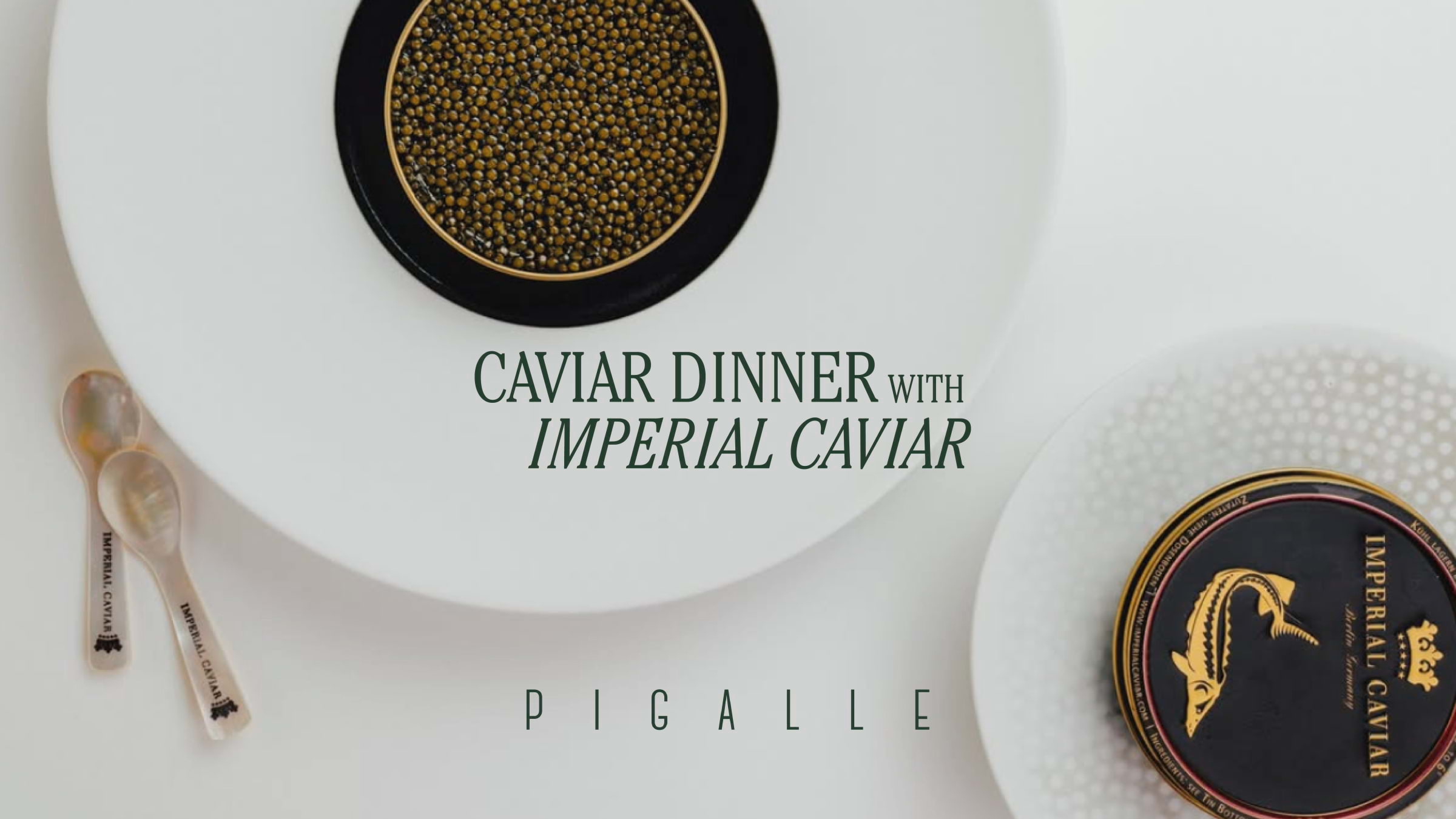 Caviar Middag med Imperial Caviar