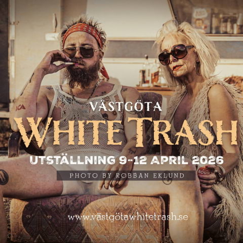 V&auml;stg&ouml;ta White Trash fotoutst&auml;llning