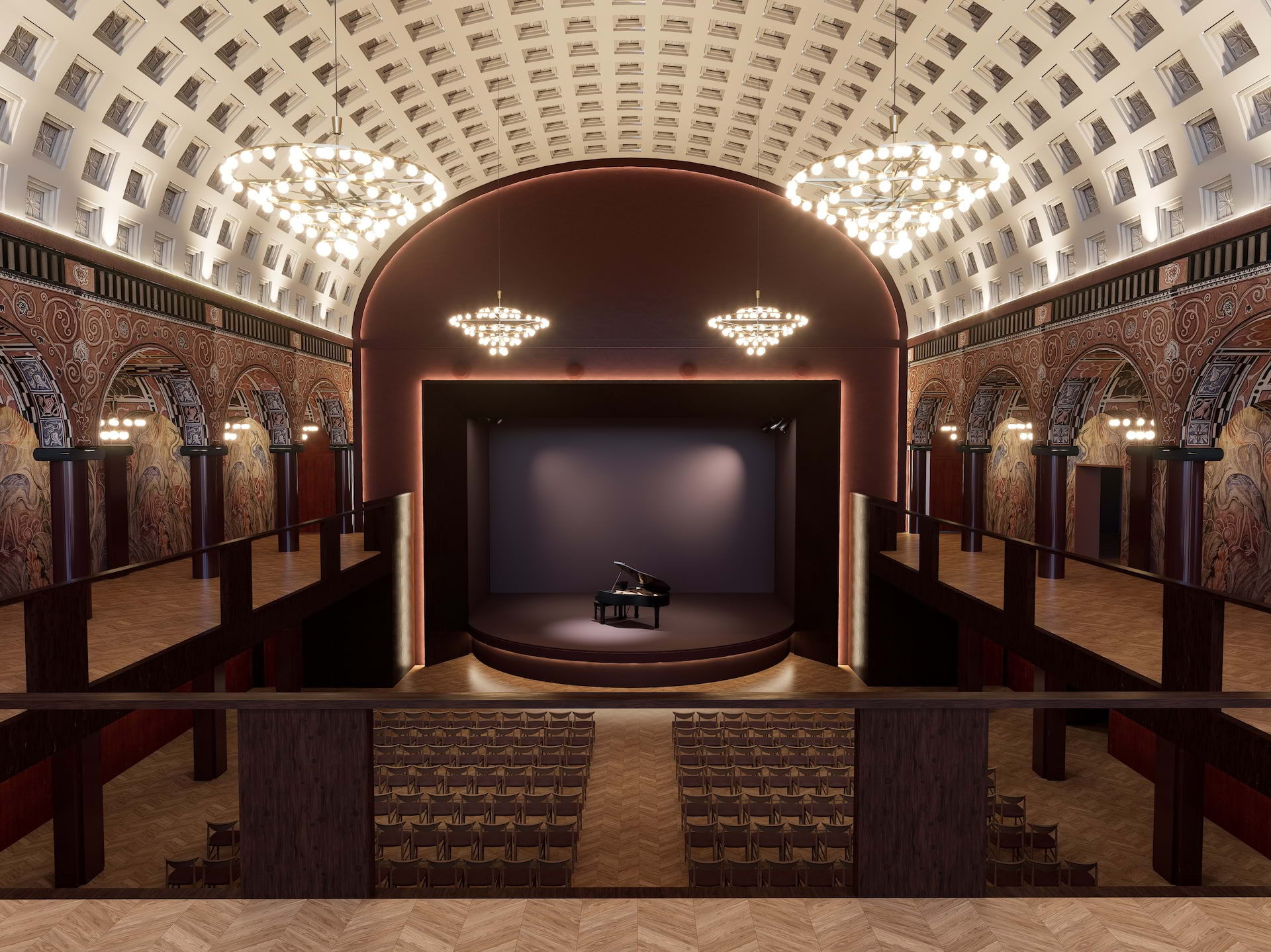 S&aring; kommer Grand Palladium se ut. Pressbild.