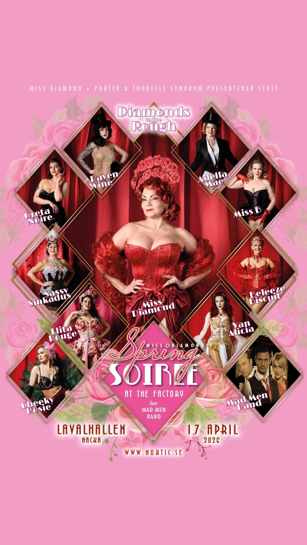 Miss Diamond's Spring Soiree at the Factory