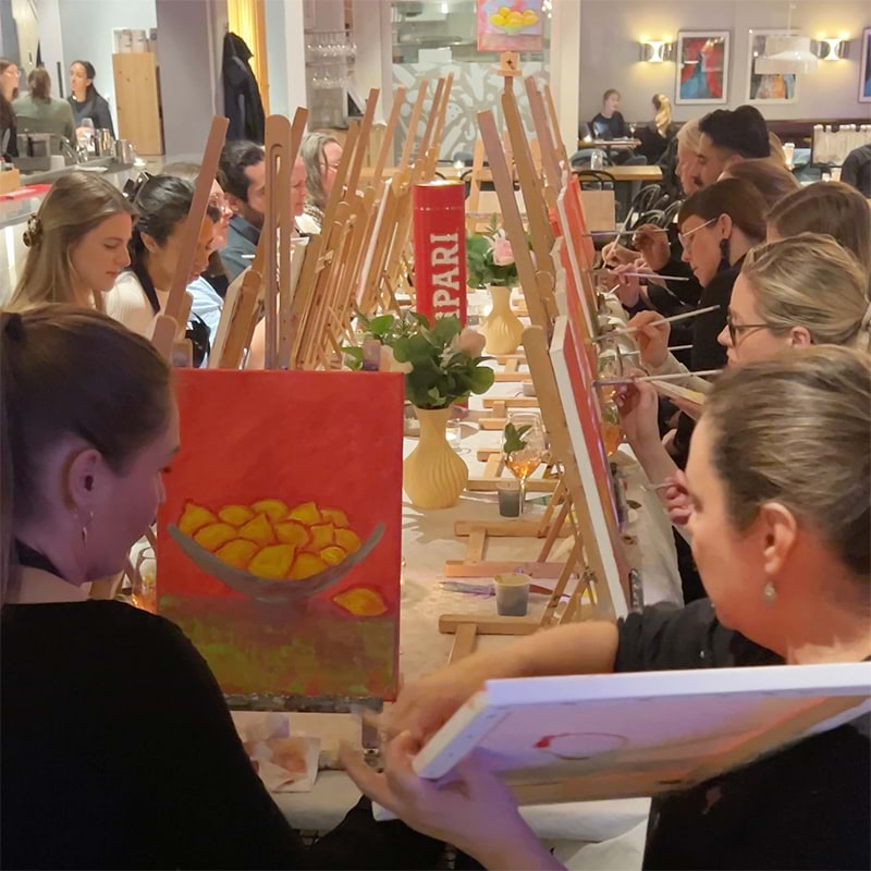 Måla & Skåla på Urban Deli