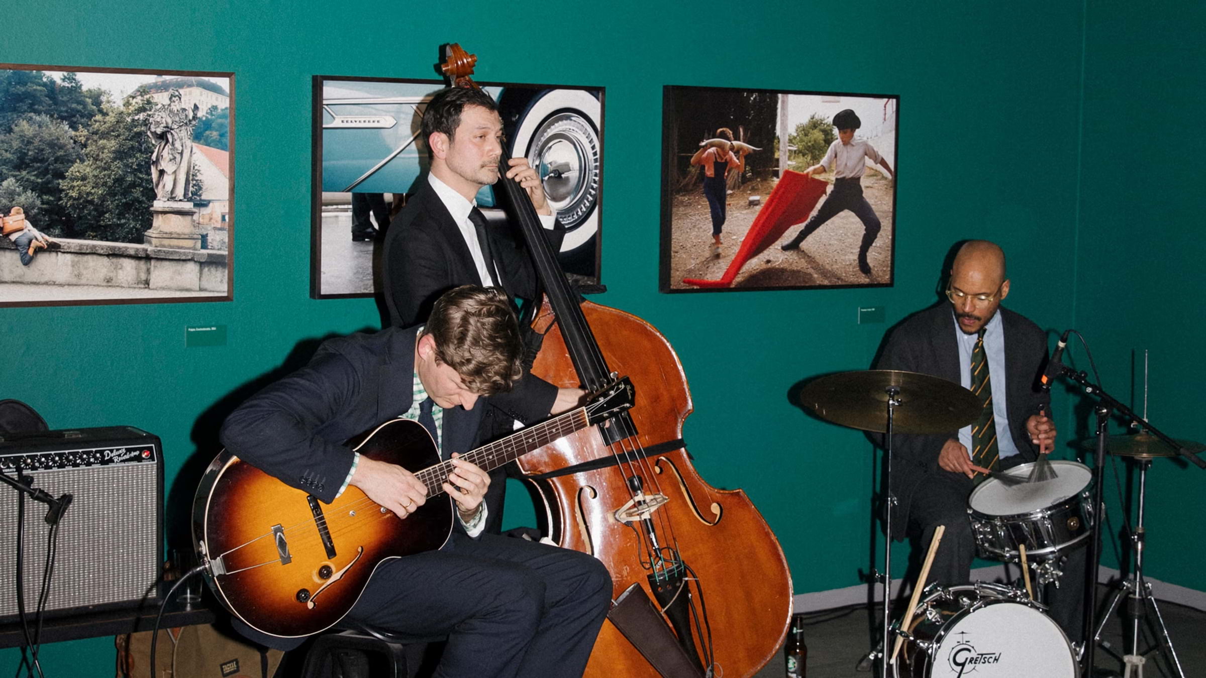 Alexander Brott Trio spelar p&aring; Fotografiska den 21 mars. Foto: Fotografiska