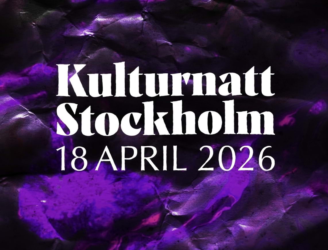 Smockat program på Kulturnatt Stockholm 2026 – Händer i helgen
