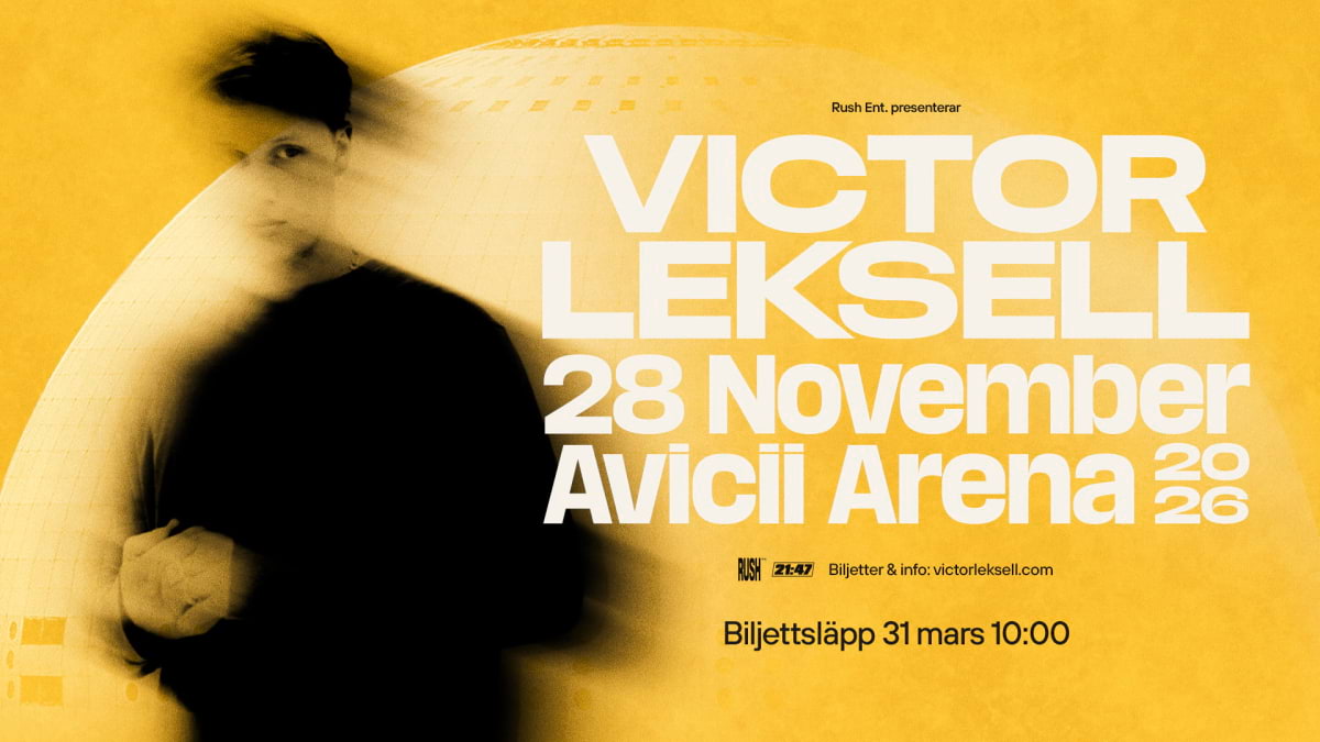 Victor Leksell gör sin största arenakonsert i Stockholm – Konserter
