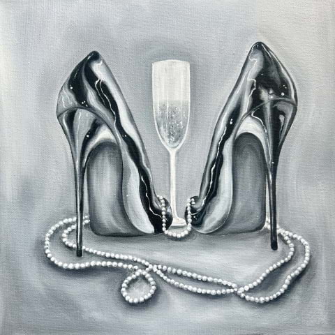 ArtplaZe st&auml;ller ut 30*30 konst p&aring; Galleri DIVA