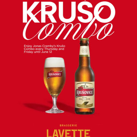Kru&scaron;o Combo p&aring; Brasserie Lavette