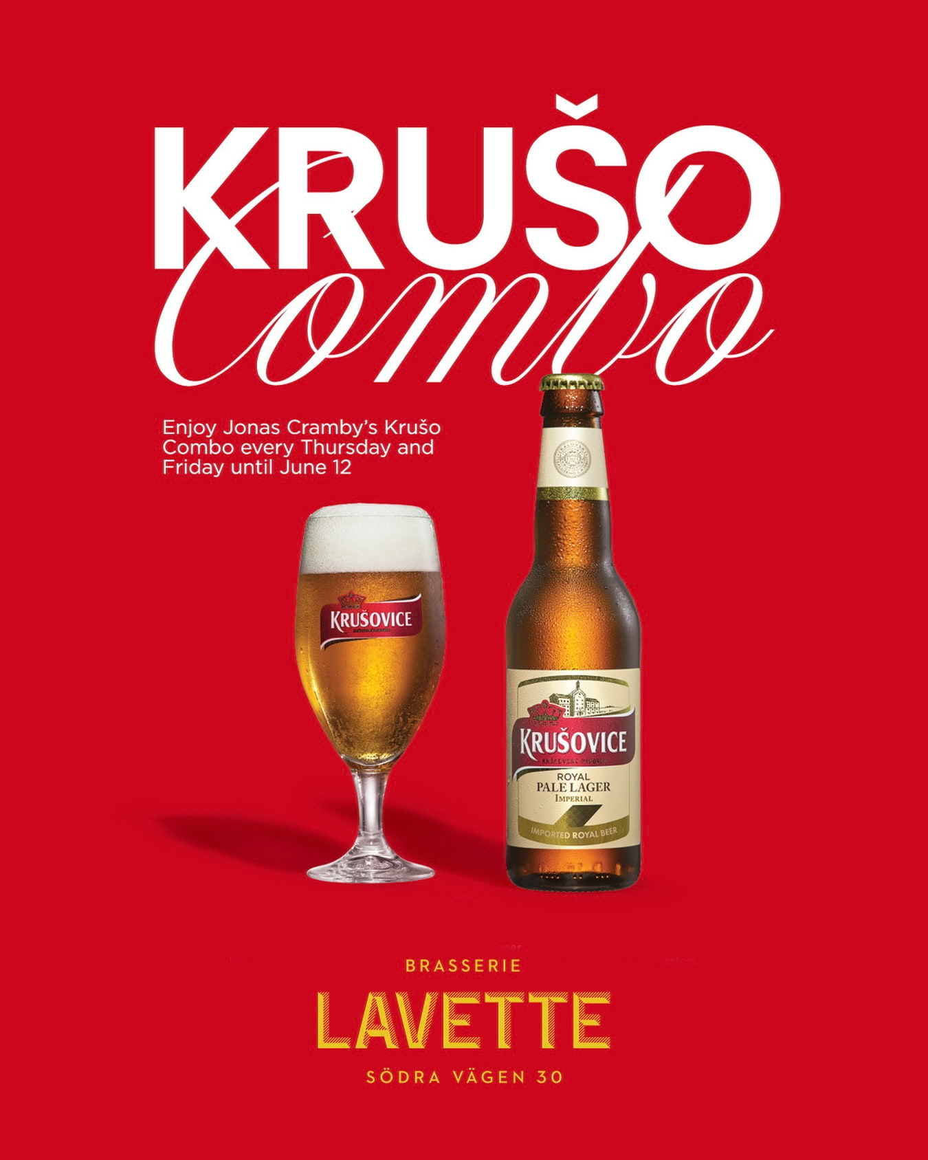 Krušo Combo på Brasserie Lavette