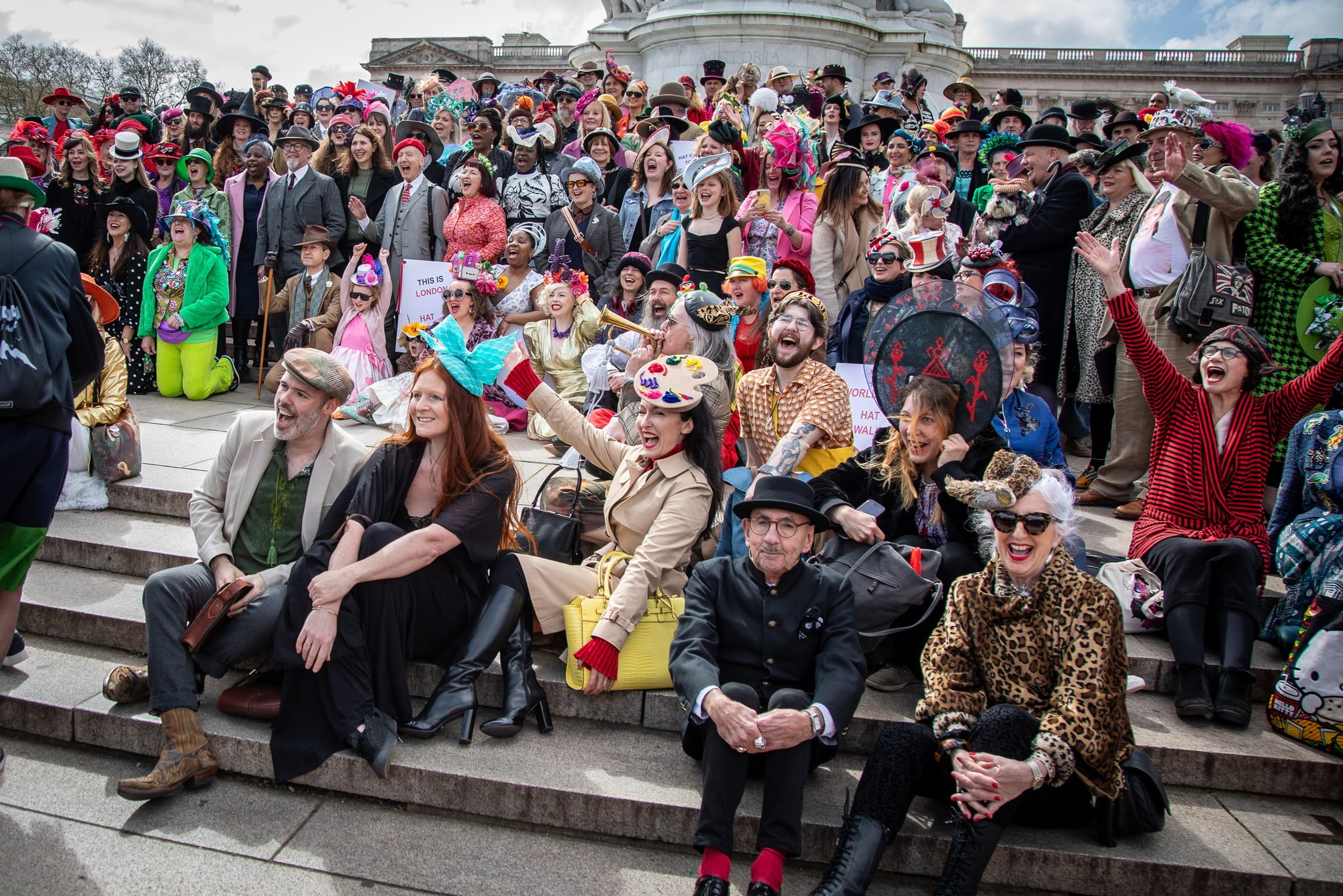 Hats on for the annual London Hat Walk