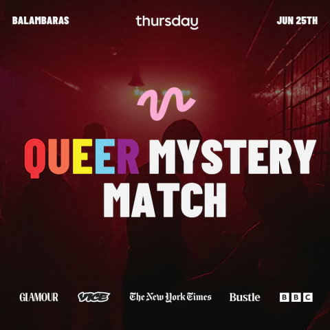 Queer singelkv&auml;ll f&ouml;r personer som vill tr&auml;ffa n&aring;gon bortom apparna&nbsp;&ndash; med Thursday