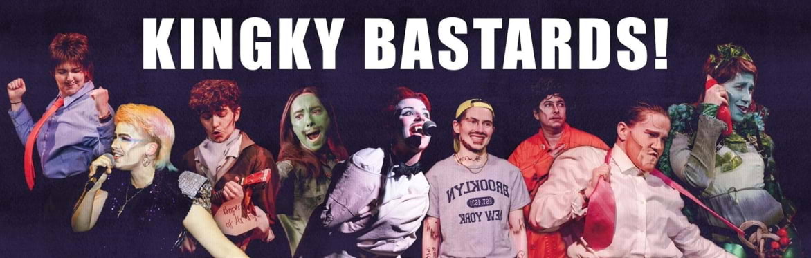 A selection of the drag talent on display from the Kingky B*stards drag collective