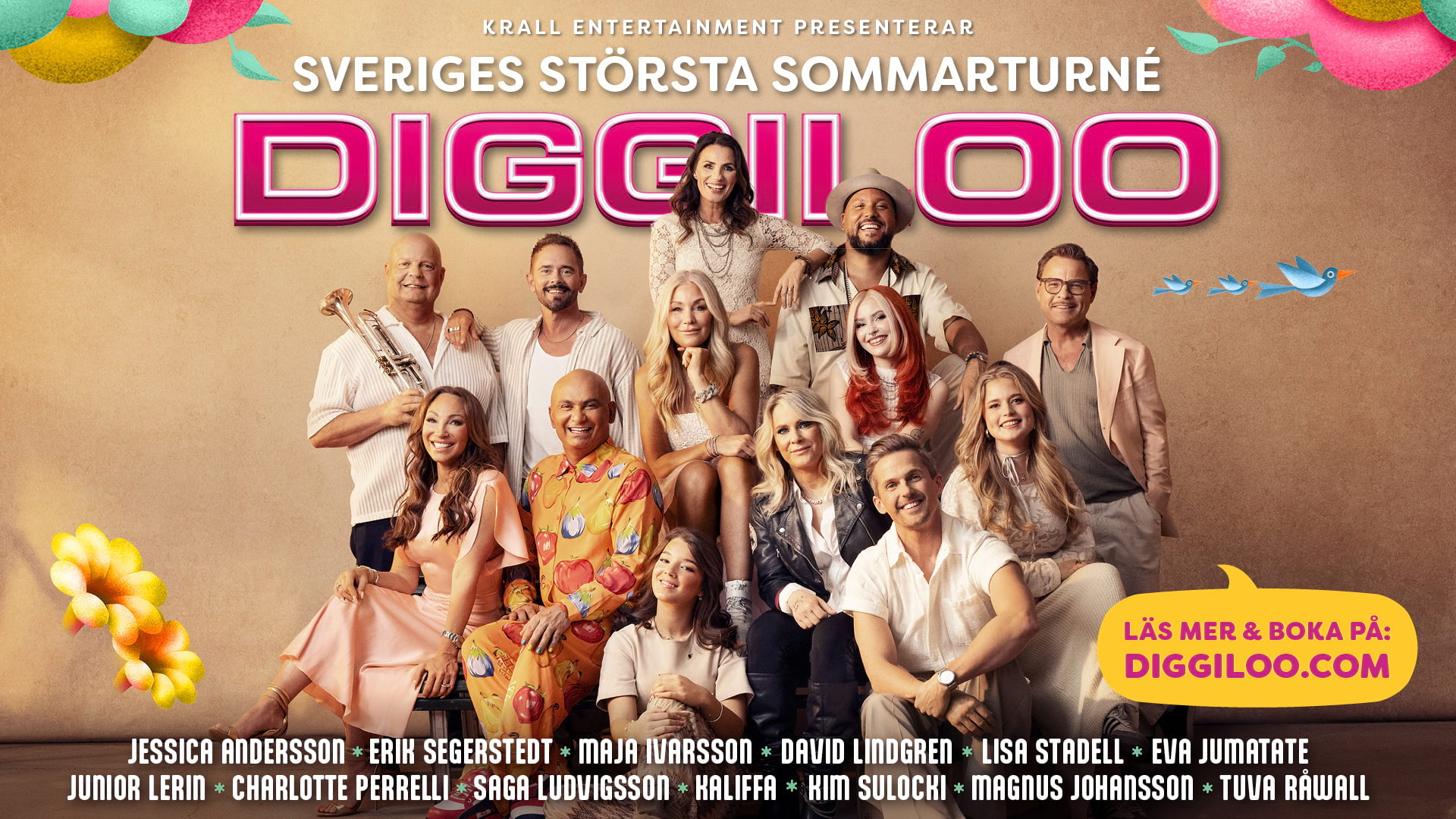 Diggiloo på Ulriksdals slott 2026