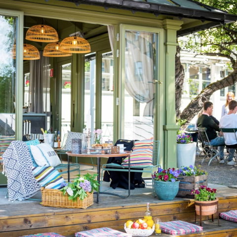 Sommarbuff&eacute; p&aring; L&aring;ngholmen