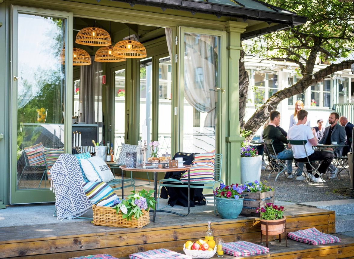 Sommarbuffé på Långholmen