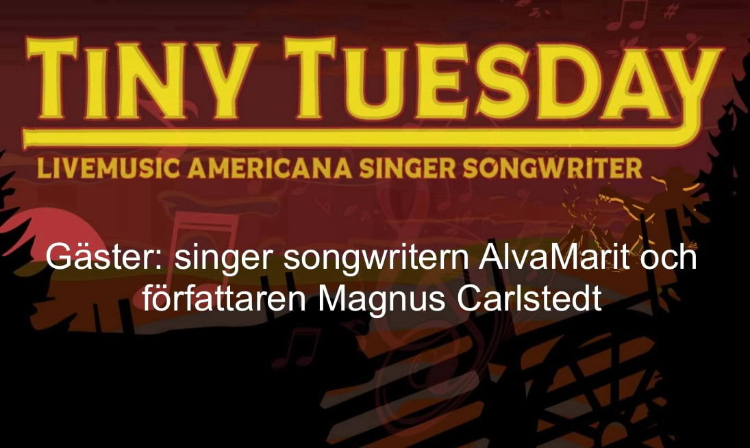 Tiny Tuesday – Singer-songwritern AlvaMarit och författaren Magnus Carlstedt