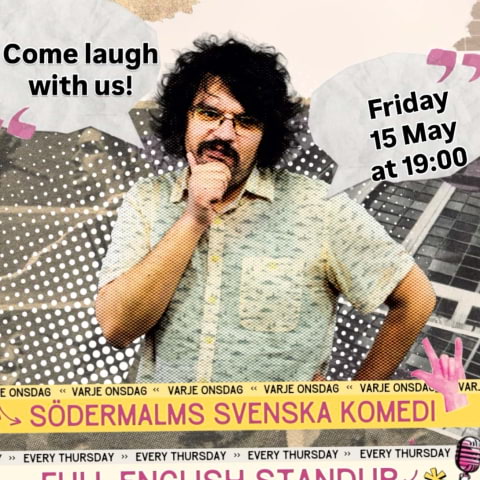 Standup p&aring; engelska p&aring; S&ouml;dermalm
