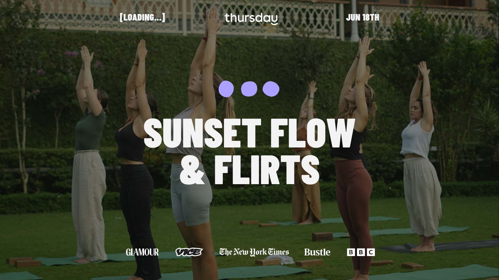 Yoga för singlar med Thursday Gothenburg