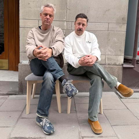 Henrik Schyffert och David Sundin i ny standup-f&ouml;rest&auml;llning