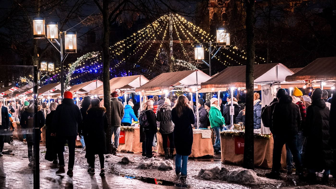 Julmarknad i Kungsträdgården - Foto: Gustav Eriksson