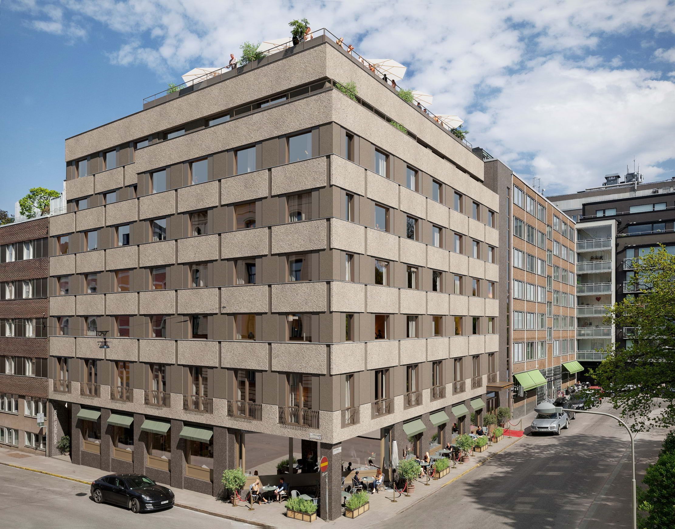 Ett nytt boutiquehotell slår upp portarna i Stockholm city hösten 2024. Foto: Pressbild