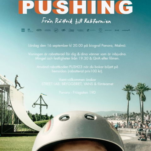 Förhandsvisning: Pushing – Från Rättvik till Kalifornien