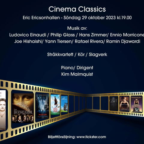 Cinema Classics – filmmusikkonsert