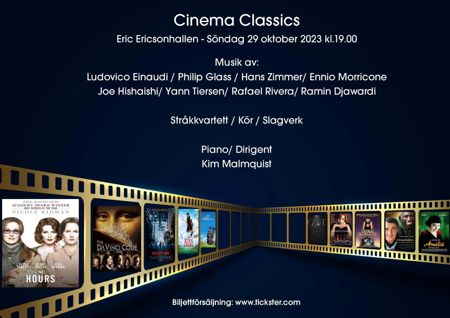 Cinema Classics – filmmusikkonsert